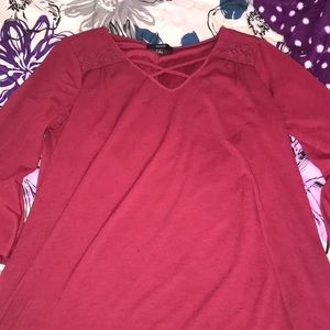 Maroon dress
